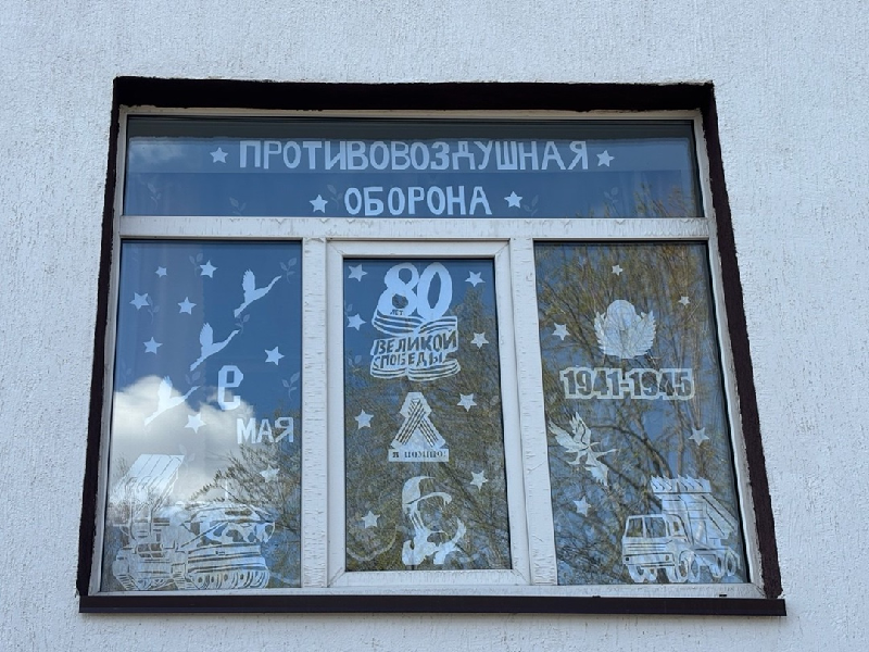 Всероссийская патриотическая акция «Окна Победы».